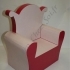 Fauteuil Princesse Rose Perle